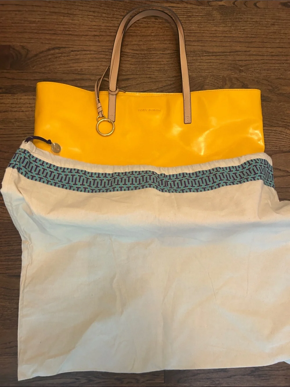 Tory Burch bold yellow